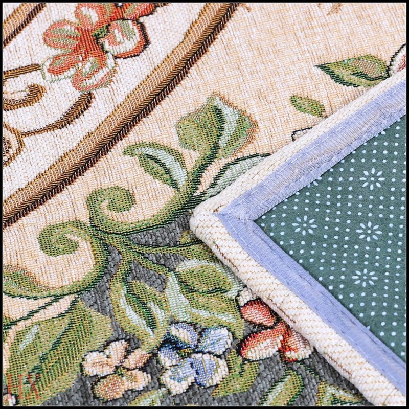 UKELER Vintage Traditional & Modern Rugs Home Decor Collection Floral Design Large Carpet (47.2''x71'', Rural Flower) - Image 5